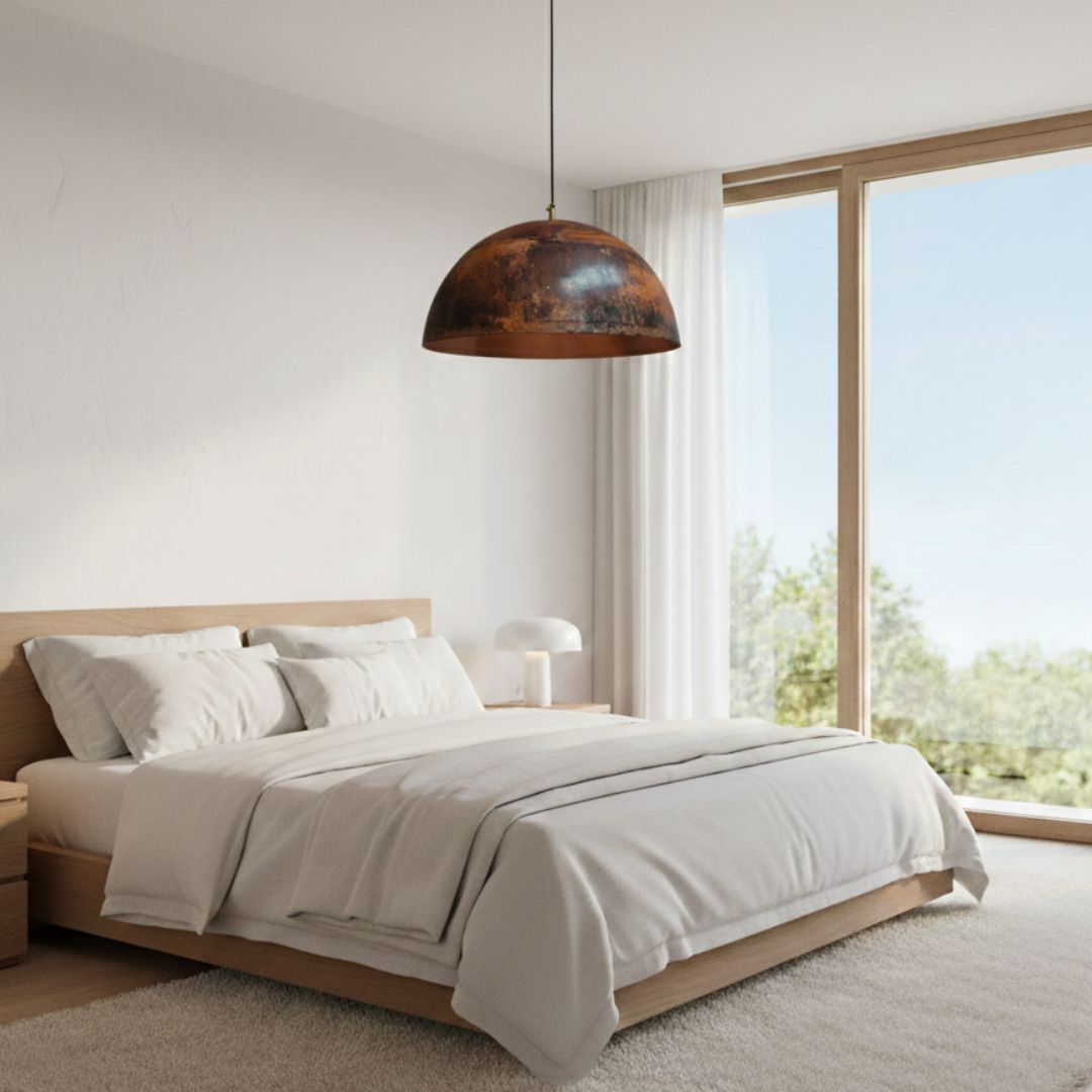 Asidd : Dome Copper Pendant Light