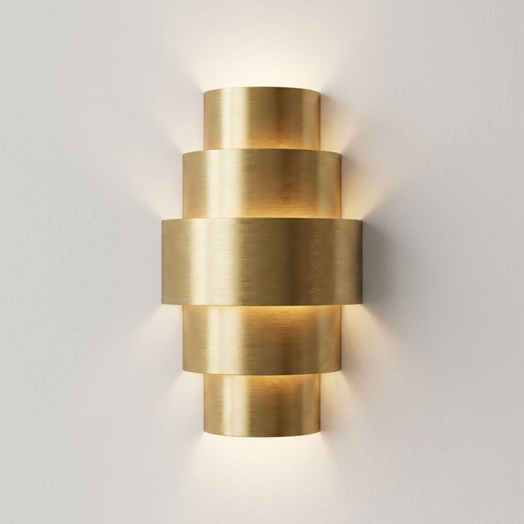 Brushed Brass Wall Sconce