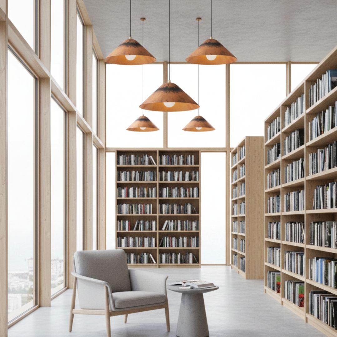 Lumina : Copper Cone Pendant Light