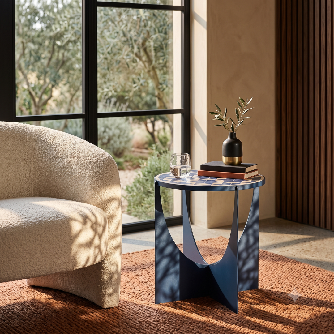 Tangier - Handmade Zellige Mosaic Tile Table