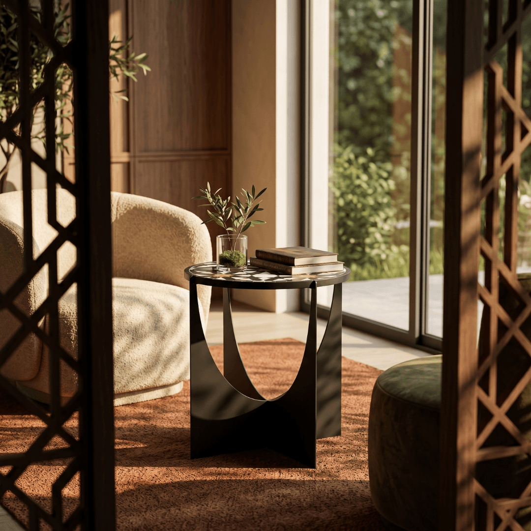 Riad - Handmade Zellige Mosaic Tile Table