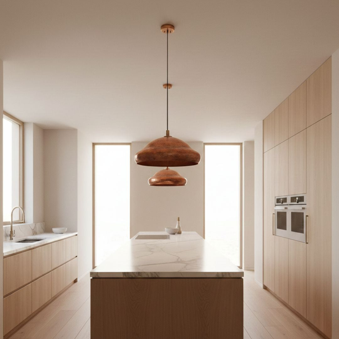 Takat : Copper Dome Ceiling Light