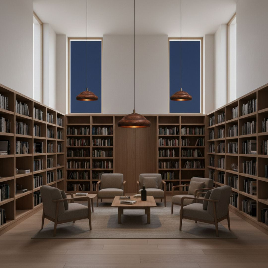 Takat : Copper Dome Ceiling Light